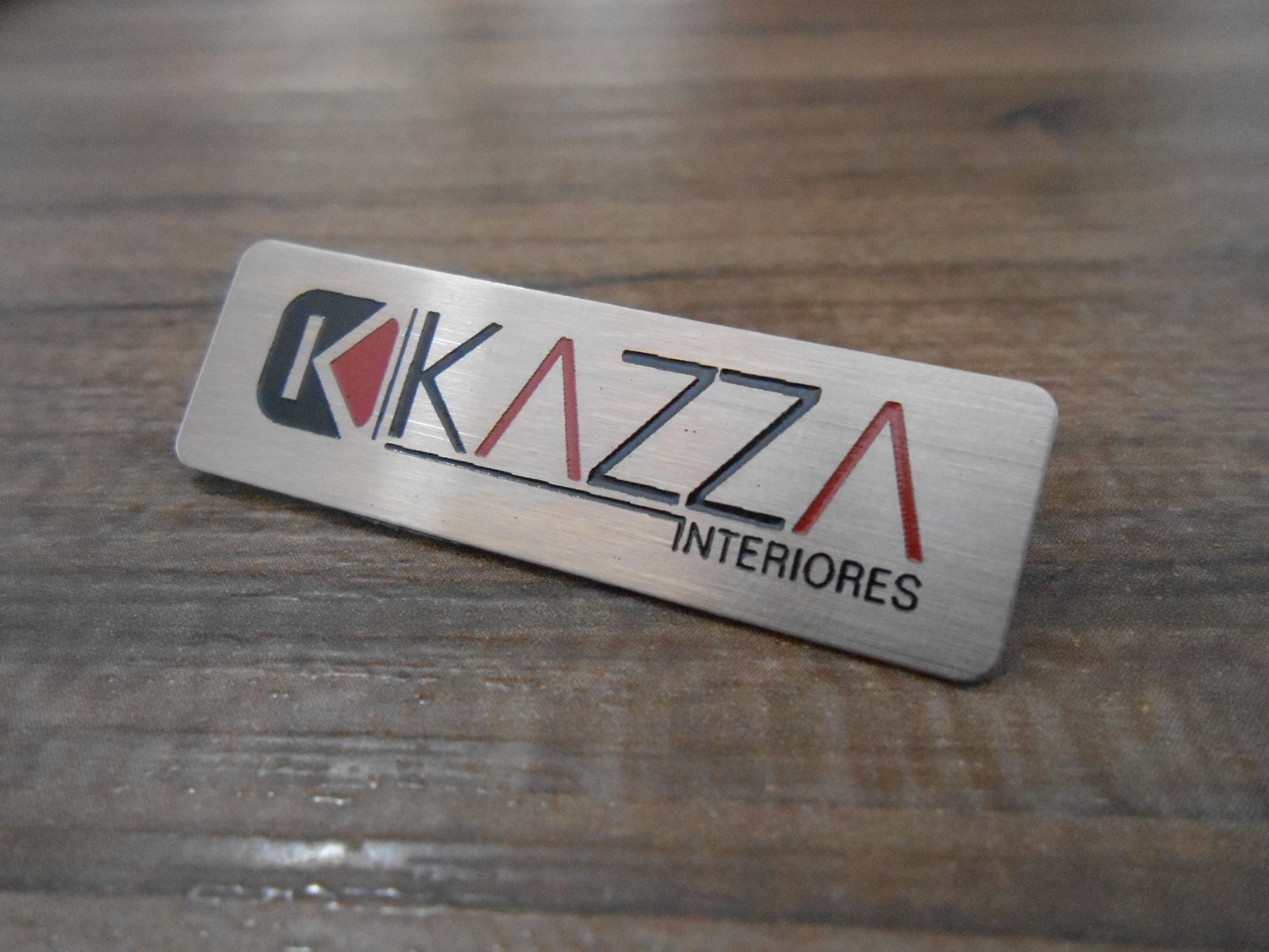 Etching Stainless Steel Nameplate