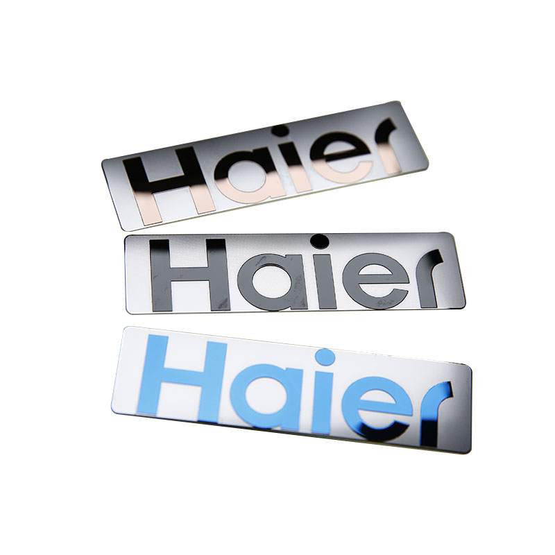 Etching Stainless Steel Nameplate electroform metal sticker